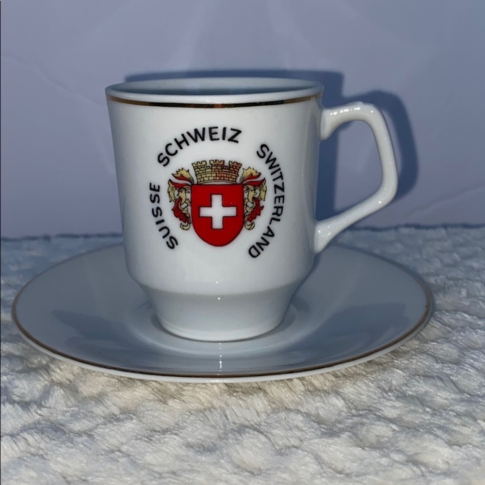 Switzerland Teacup & Saucer